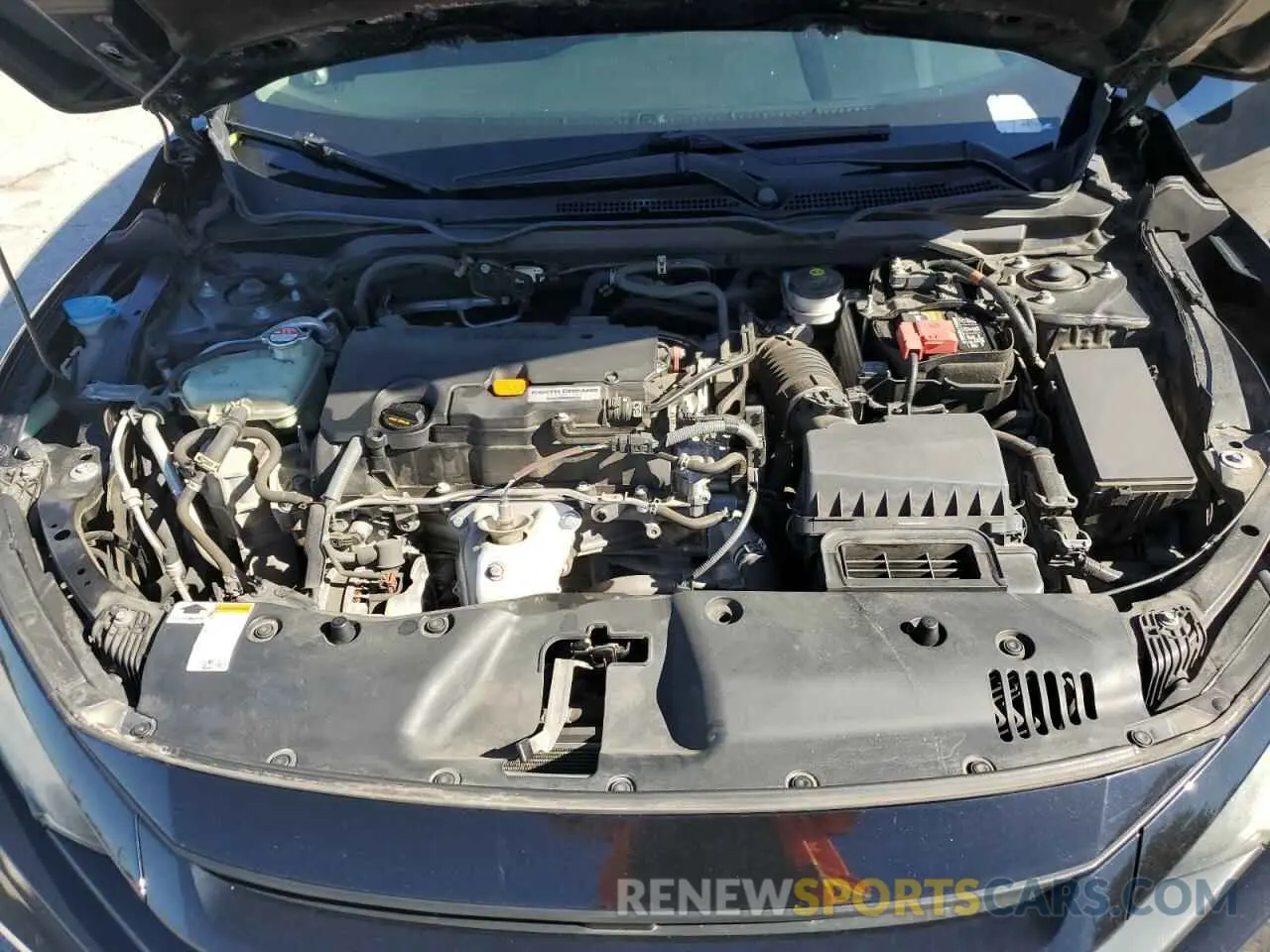 11 fotografías del automóvil dañado 19XFC2F66KE010891 HONDA CIVIC 2019