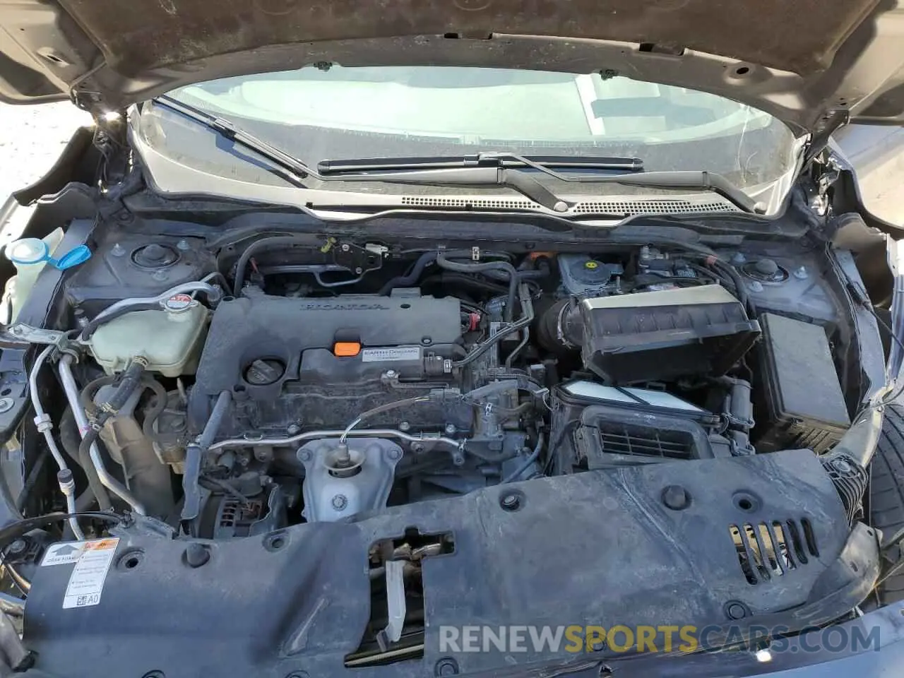 12 fotografías del automóvil dañado 19XFC2F66KE012771 HONDA CIVIC 2019