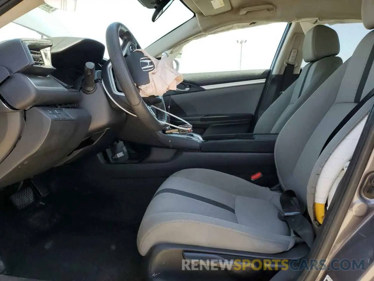 7 fotografías del automóvil dañado 19XFC2F66KE012771 HONDA CIVIC 2019