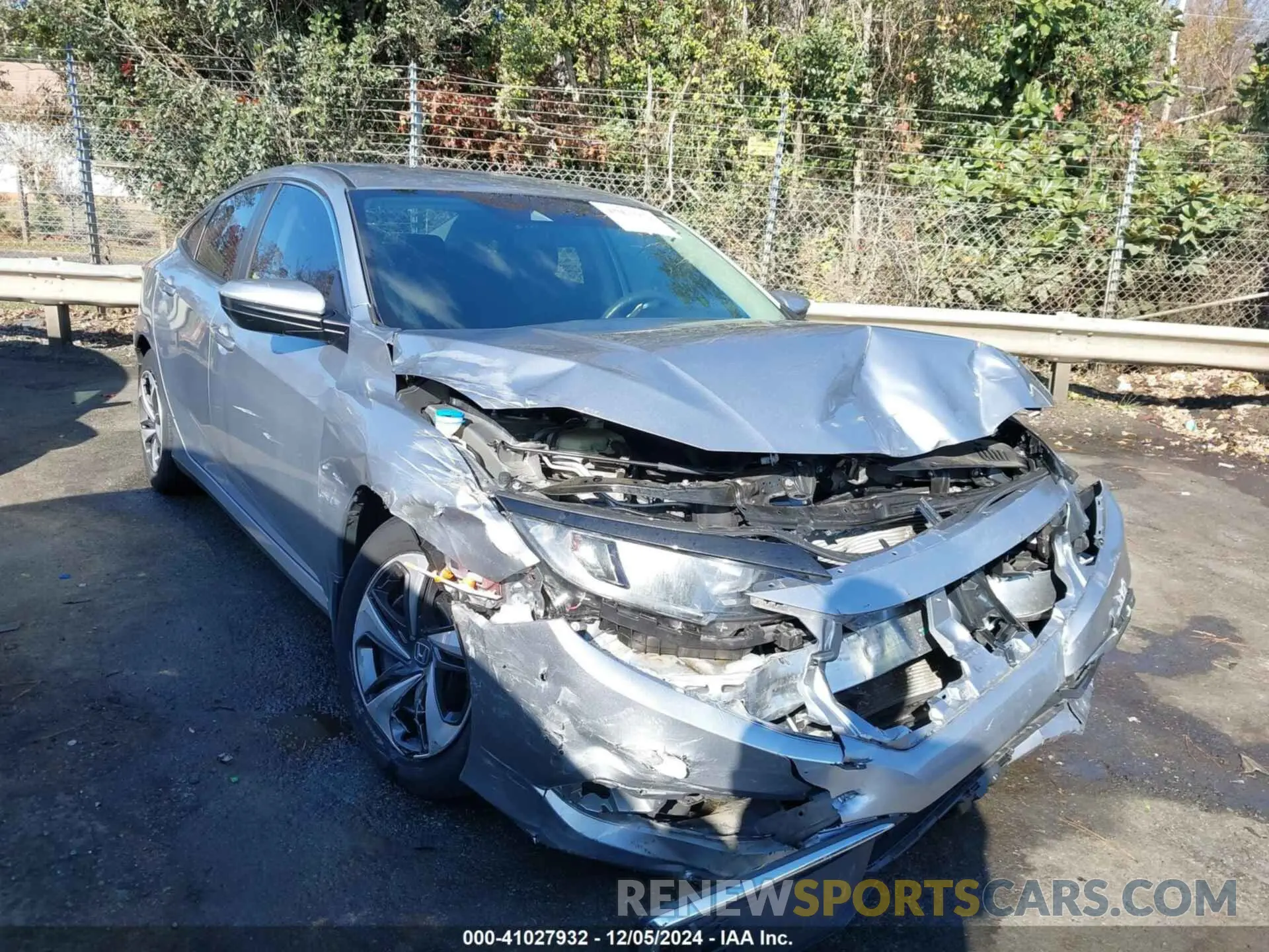 1 fotografías del automóvil dañado 19XFC2F66KE022992 HONDA CIVIC 2019