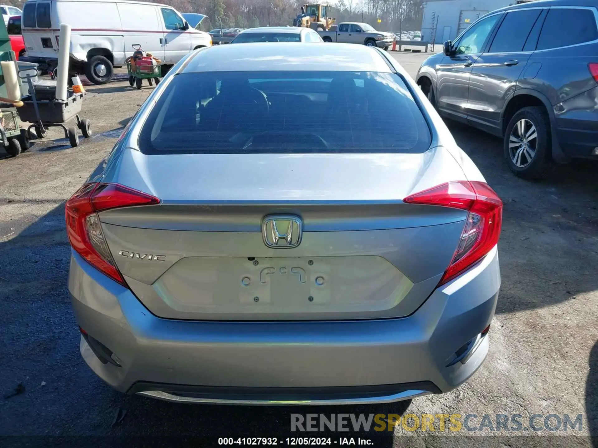 16 fotografías del automóvil dañado 19XFC2F66KE022992 HONDA CIVIC 2019