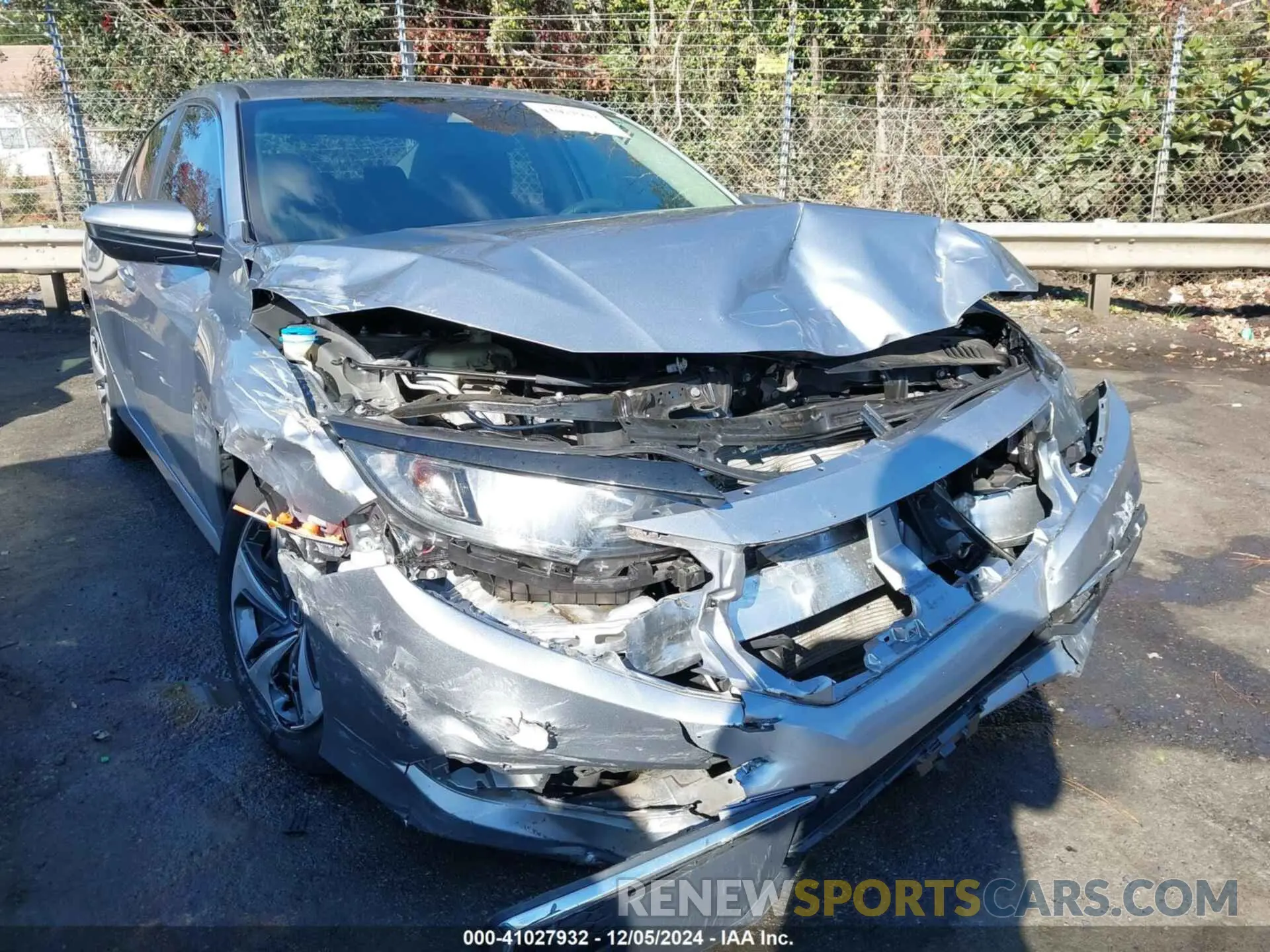 6 fotografías del automóvil dañado 19XFC2F66KE022992 HONDA CIVIC 2019
