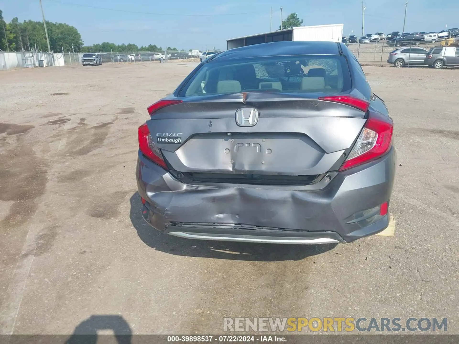 14 fotografías del automóvil dañado 19XFC2F66KE028596 HONDA CIVIC 2019