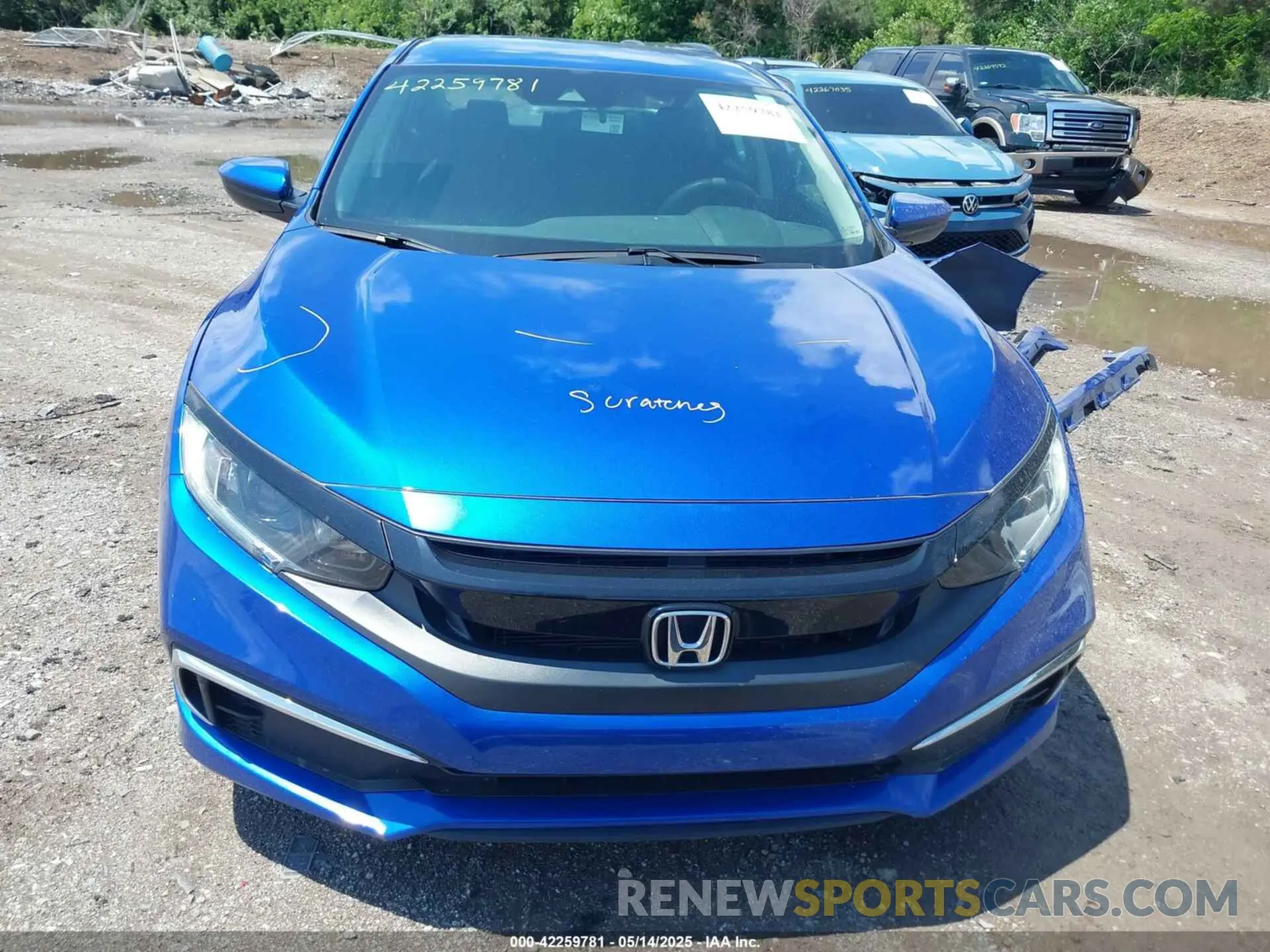 13 fotografías del automóvil dañado 19XFC2F66KE031966 HONDA CIVIC 2019