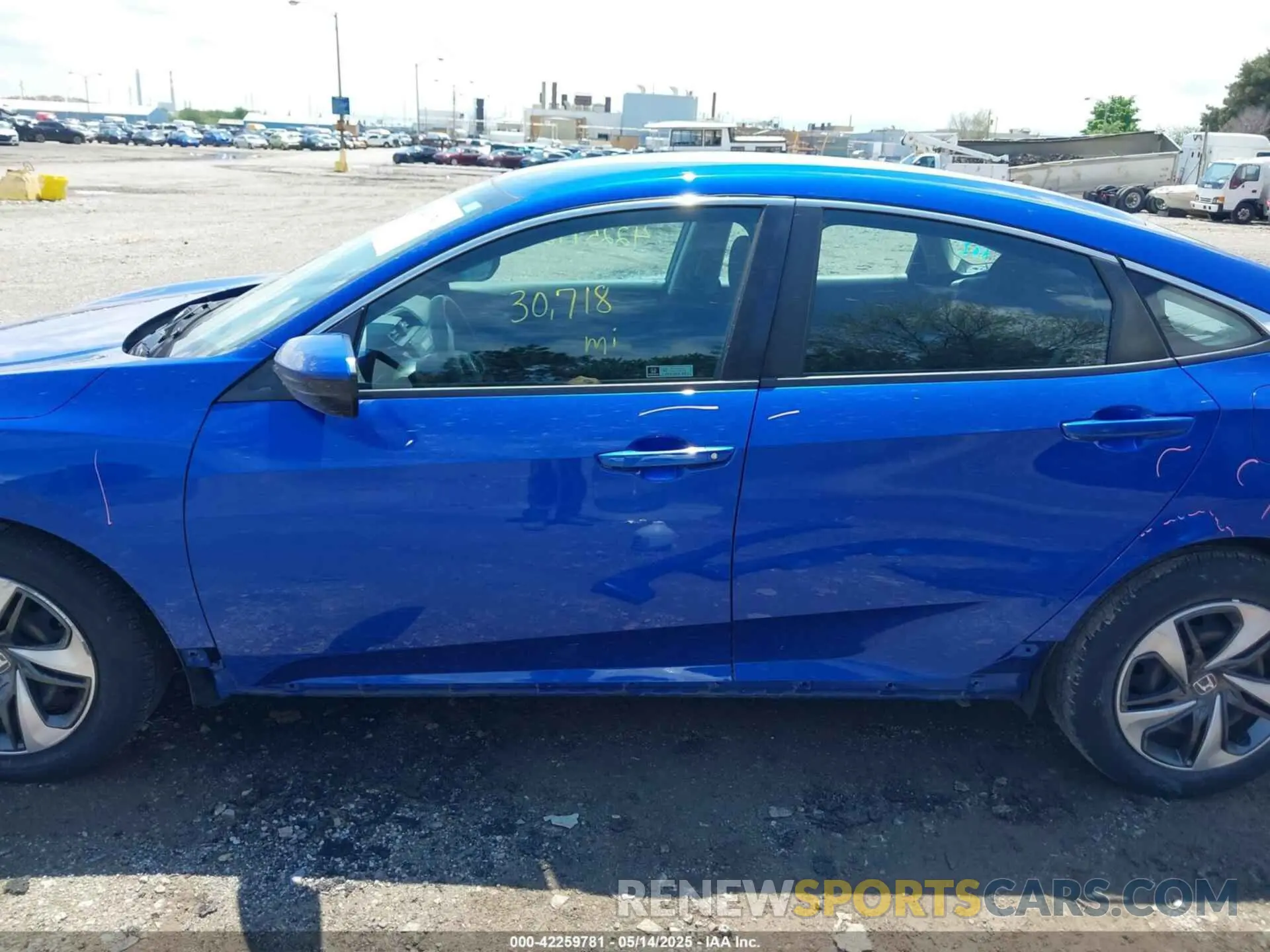 15 fotografías del automóvil dañado 19XFC2F66KE031966 HONDA CIVIC 2019