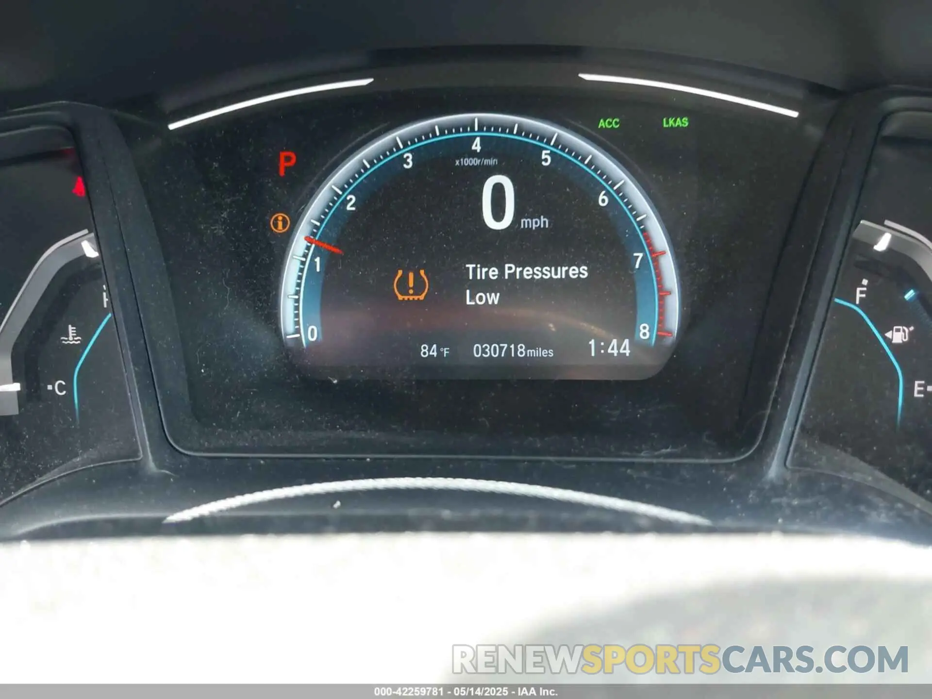 7 fotografías del automóvil dañado 19XFC2F66KE031966 HONDA CIVIC 2019