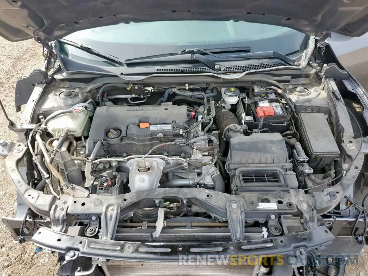 11 fotografías del automóvil dañado 19XFC2F66KE041431 HONDA CIVIC 2019