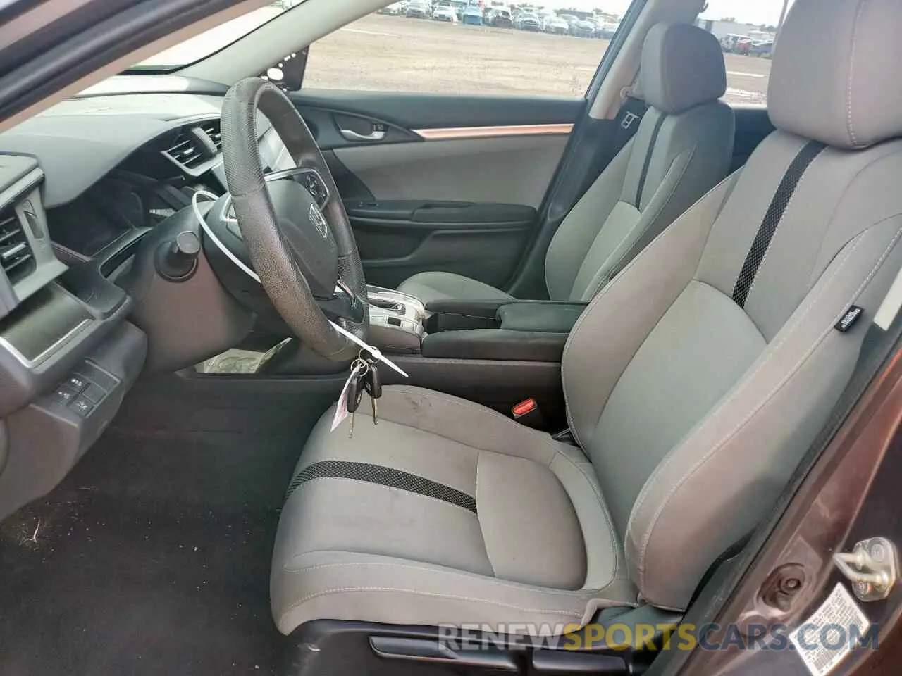 7 fotografías del automóvil dañado 19XFC2F66KE041431 HONDA CIVIC 2019
