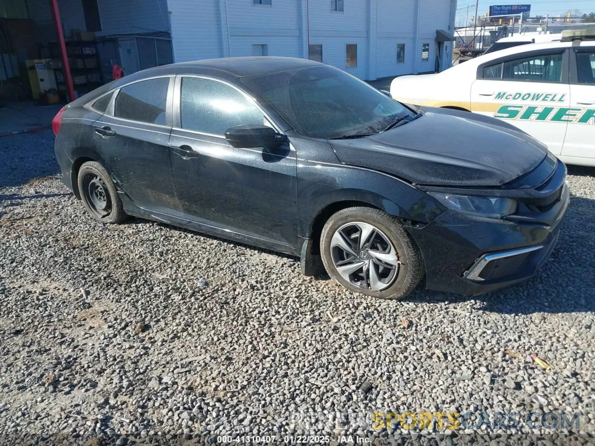 1 fotografías del automóvil dañado 19XFC2F66KE047035 HONDA CIVIC 2019