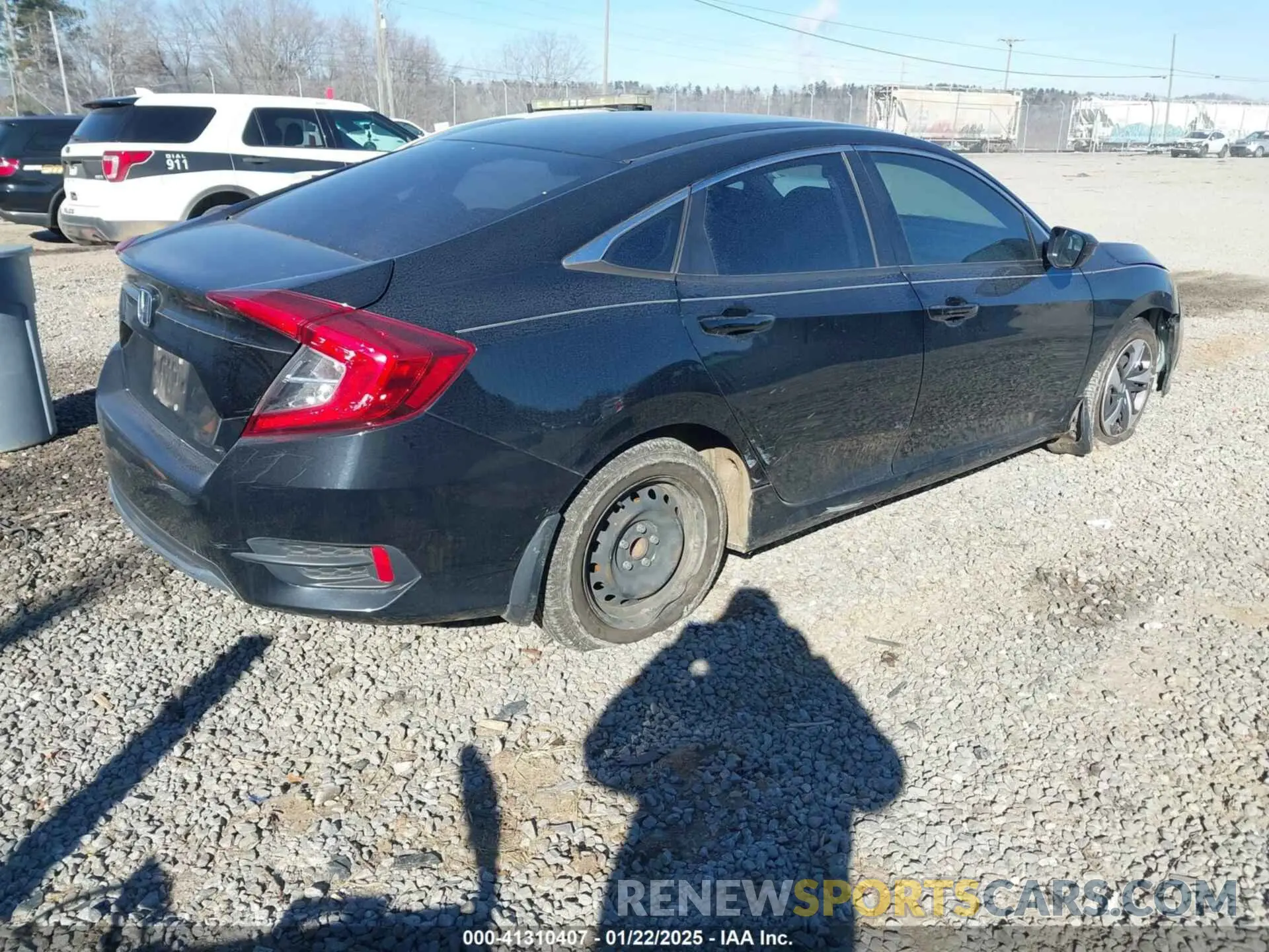 4 fotografías del automóvil dañado 19XFC2F66KE047035 HONDA CIVIC 2019
