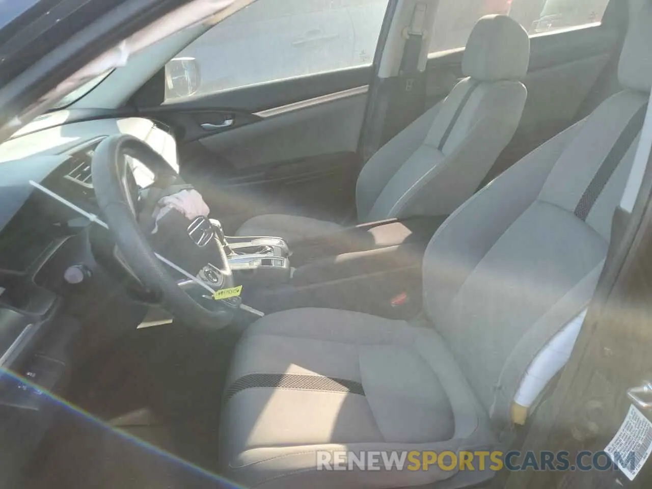 7 fotografías del automóvil dañado 19XFC2F66KE207835 HONDA CIVIC 2019