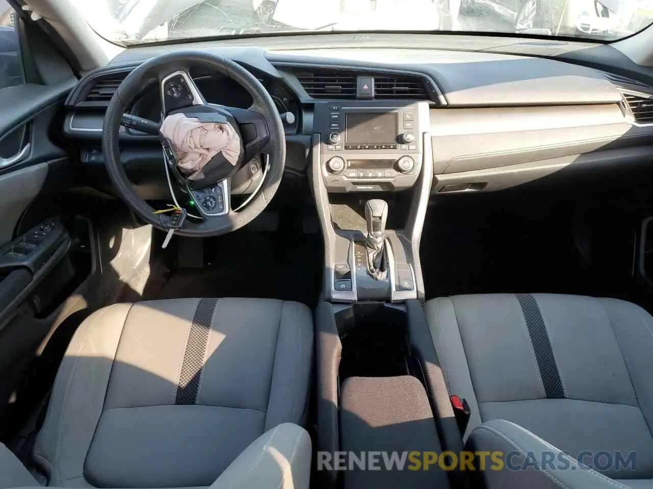 8 fotografías del automóvil dañado 19XFC2F66KE207835 HONDA CIVIC 2019