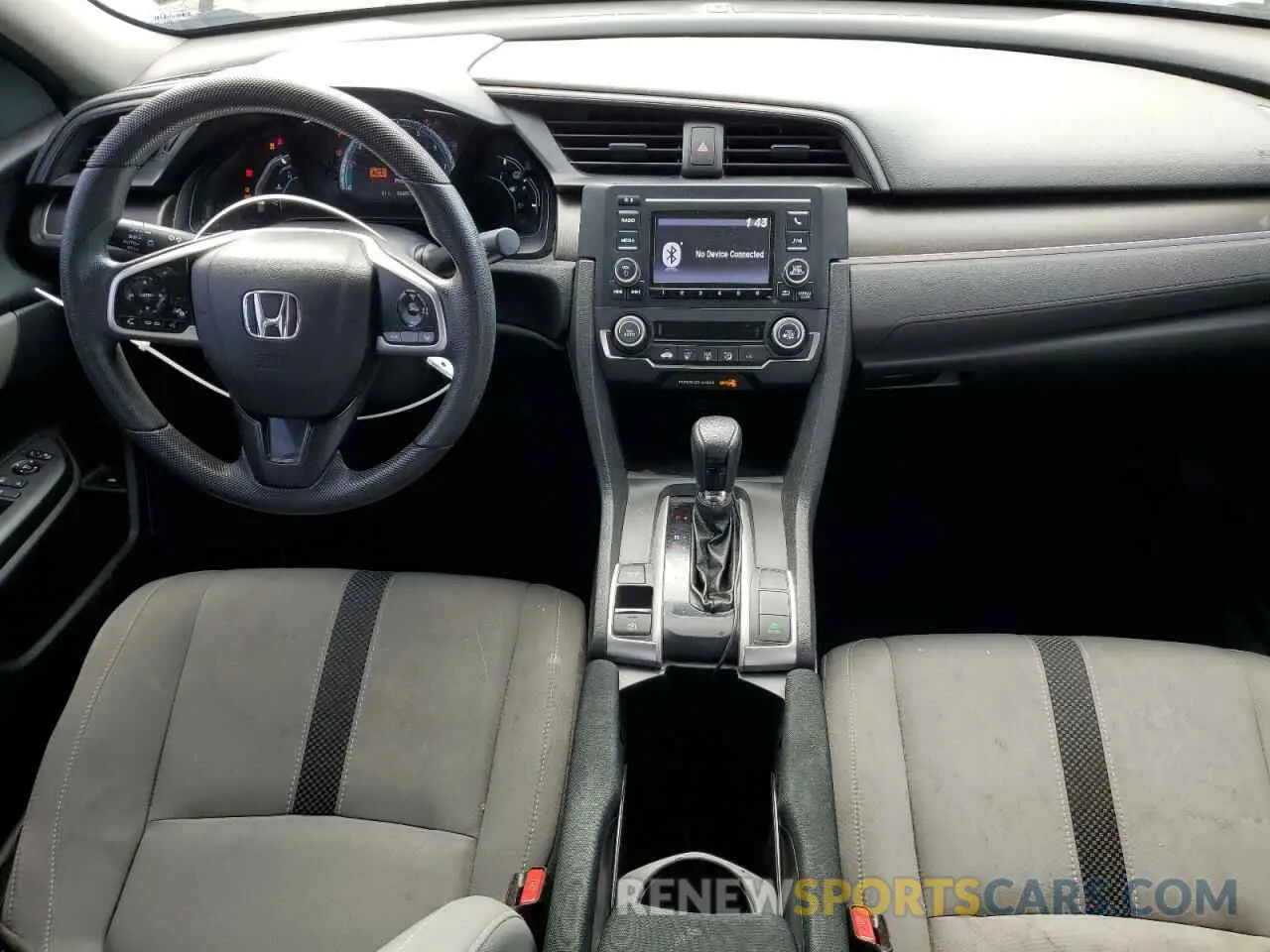 8 fotografías del automóvil dañado 19XFC2F67KE011709 HONDA CIVIC 2019