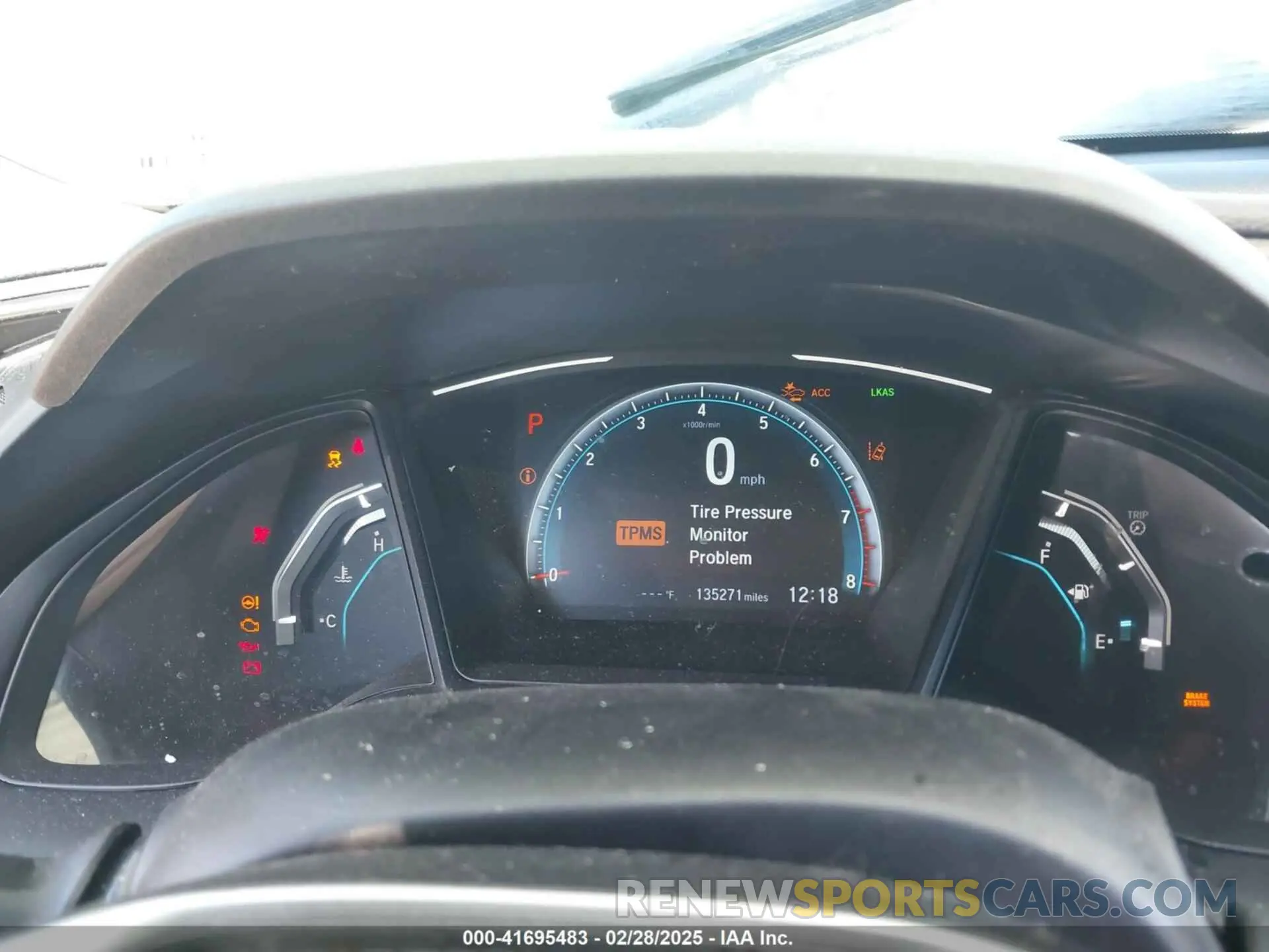 7 fotografías del automóvil dañado 19XFC2F67KE040661 HONDA CIVIC 2019