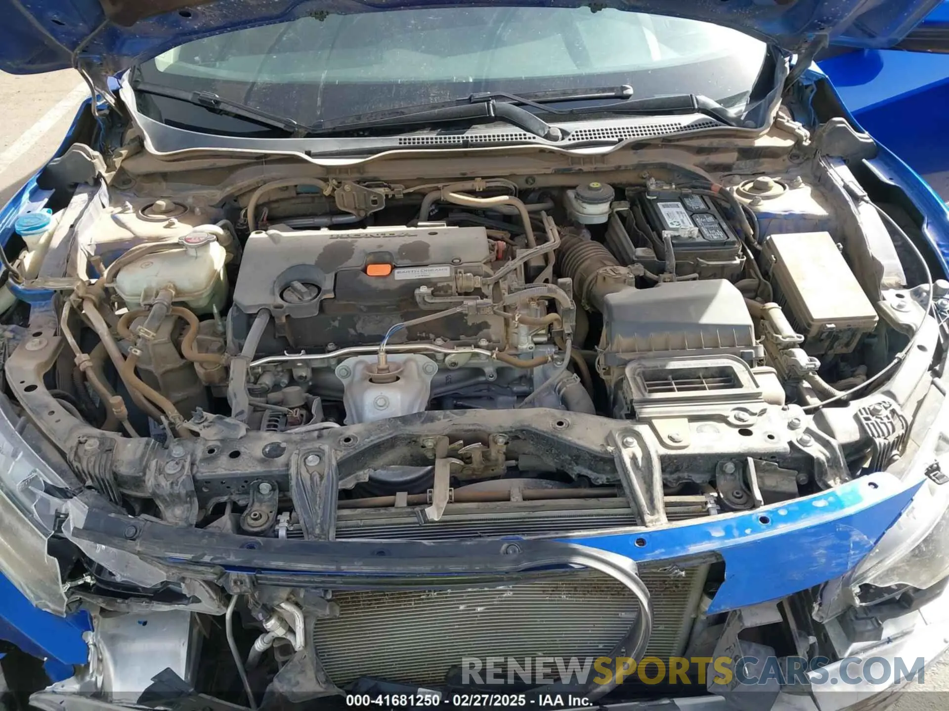 10 fotografías del automóvil dañado 19XFC2F67KE208265 HONDA CIVIC 2019