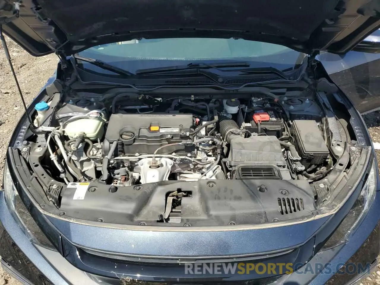 11 fotografías del automóvil dañado 19XFC2F68KE024291 HONDA CIVIC 2019