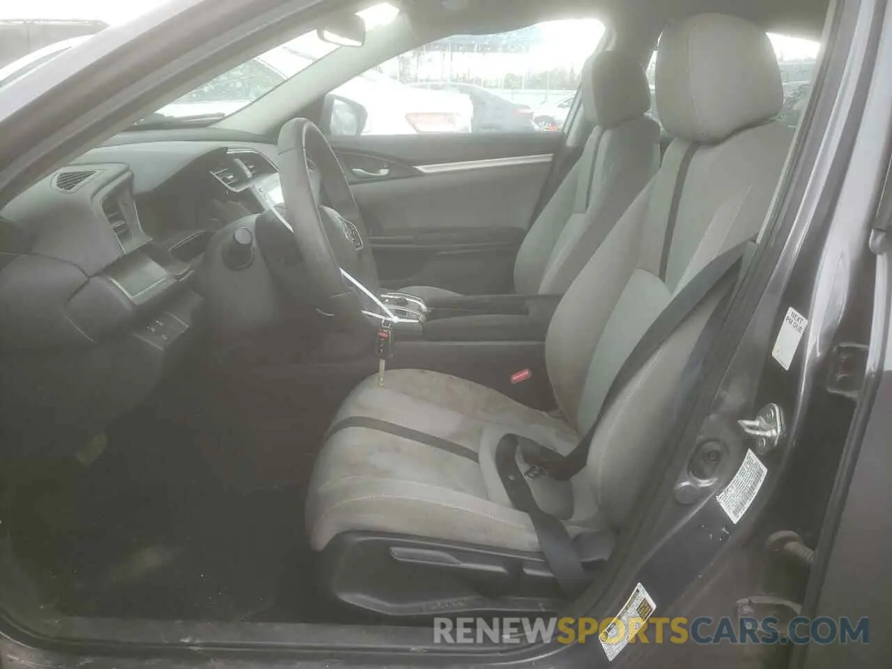 7 fotografías del automóvil dañado 19XFC2F68KE027773 HONDA CIVIC 2019