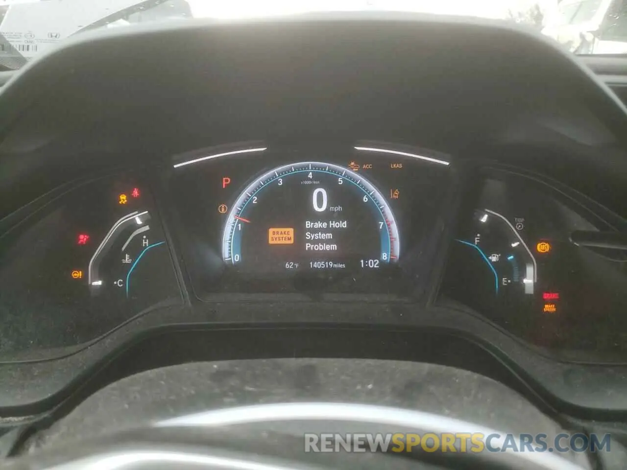 9 fotografías del automóvil dañado 19XFC2F68KE027773 HONDA CIVIC 2019