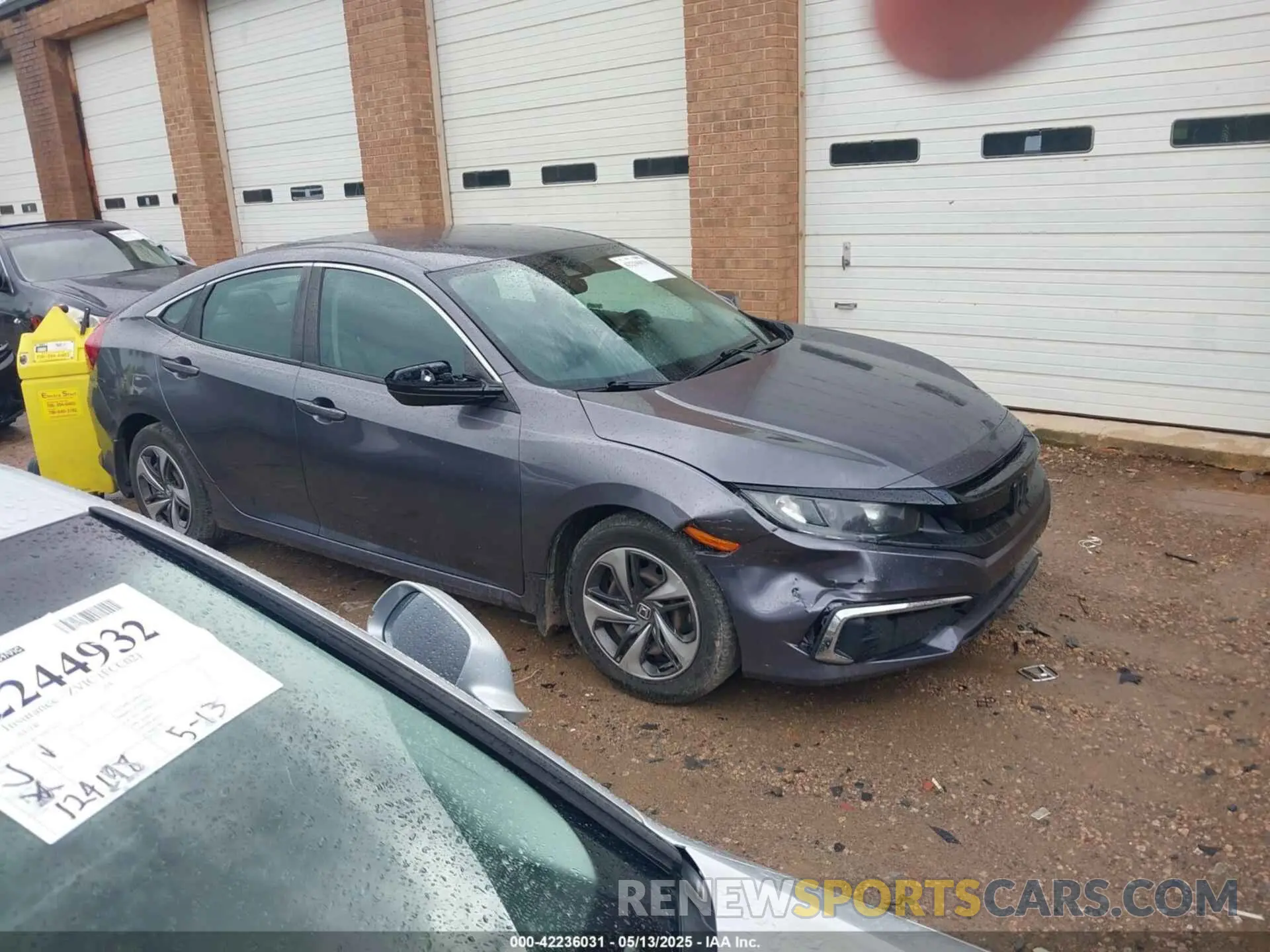 1 fotografías del automóvil dañado 19XFC2F68KE029927 HONDA CIVIC 2019