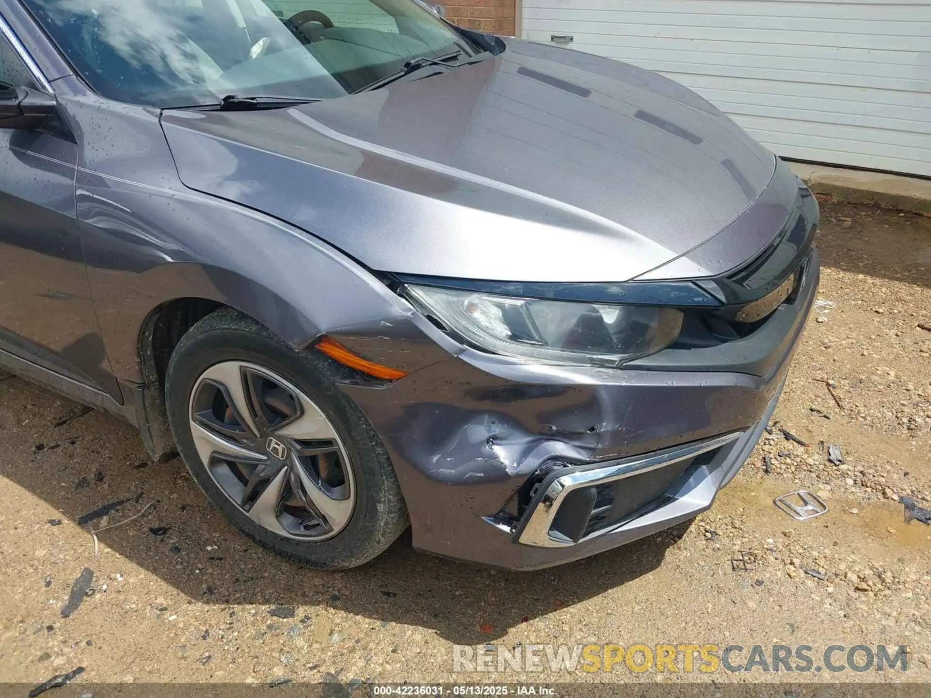 6 fotografías del automóvil dañado 19XFC2F68KE029927 HONDA CIVIC 2019