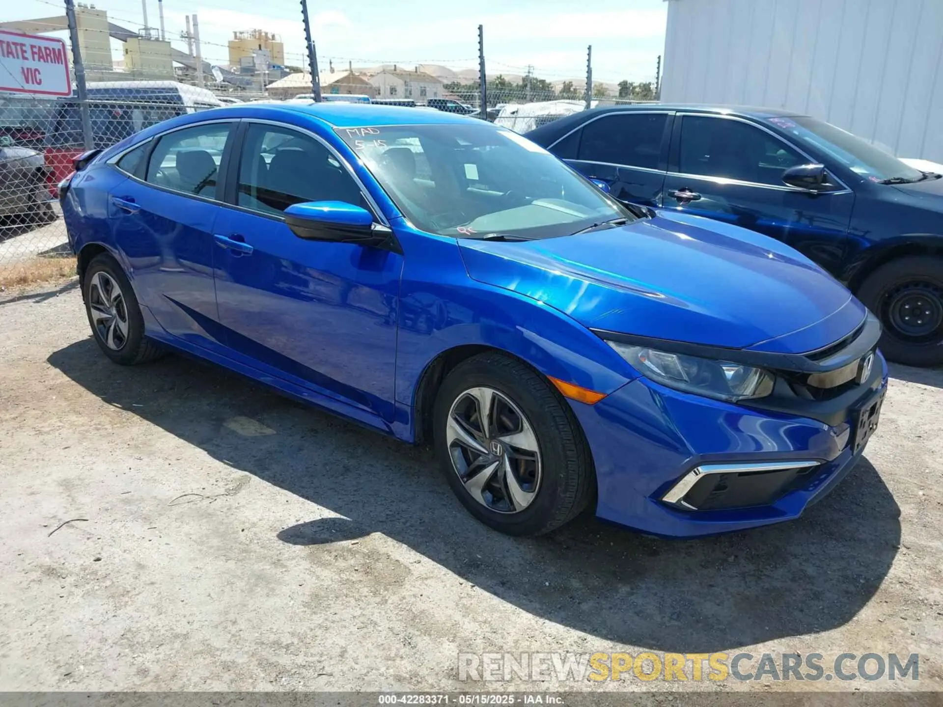 1 fotografías del automóvil dañado 19XFC2F68KE214611 HONDA CIVIC 2019