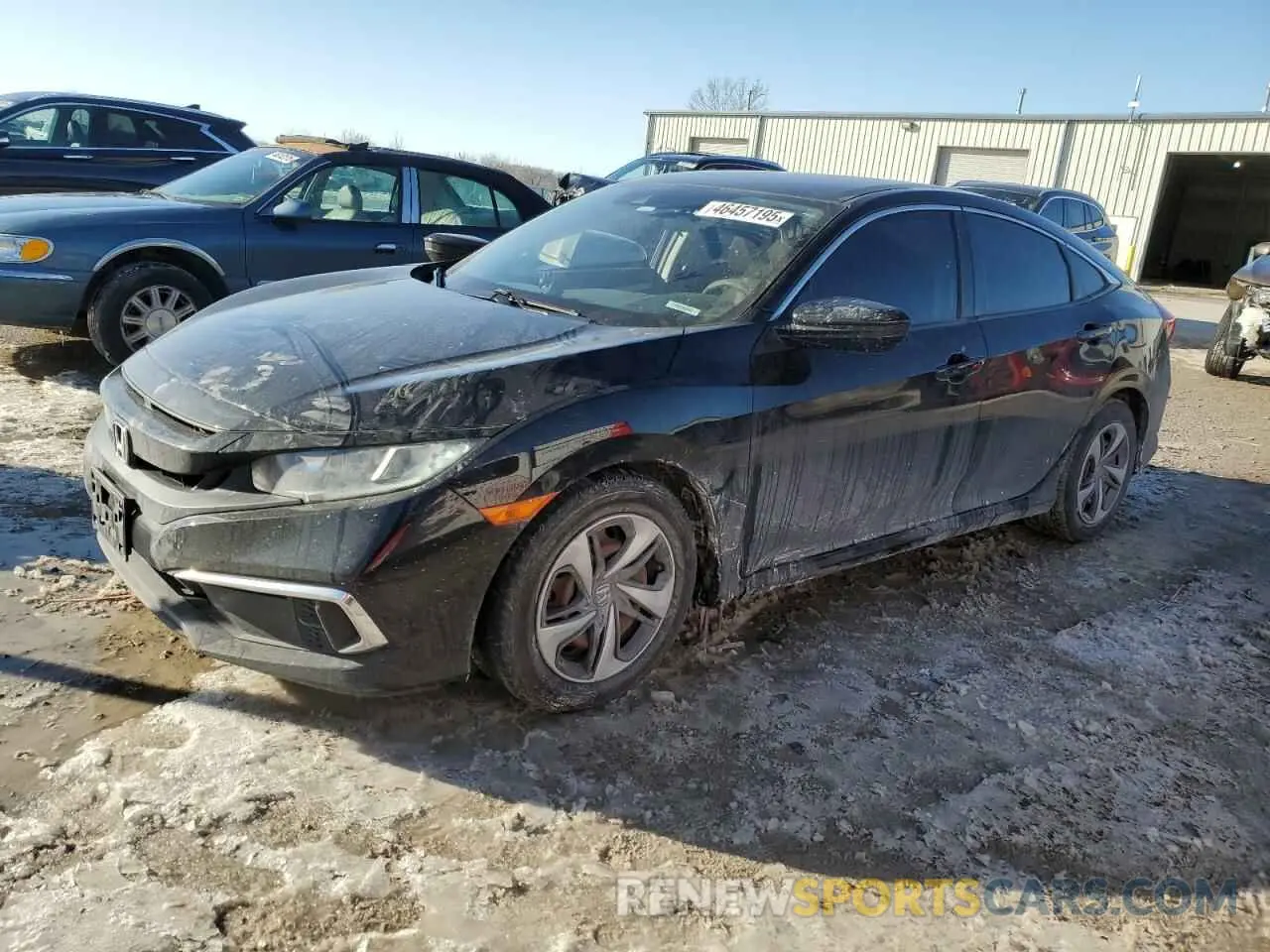 1 fotografías del automóvil dañado 19XFC2F69KE012618 HONDA CIVIC 2019
