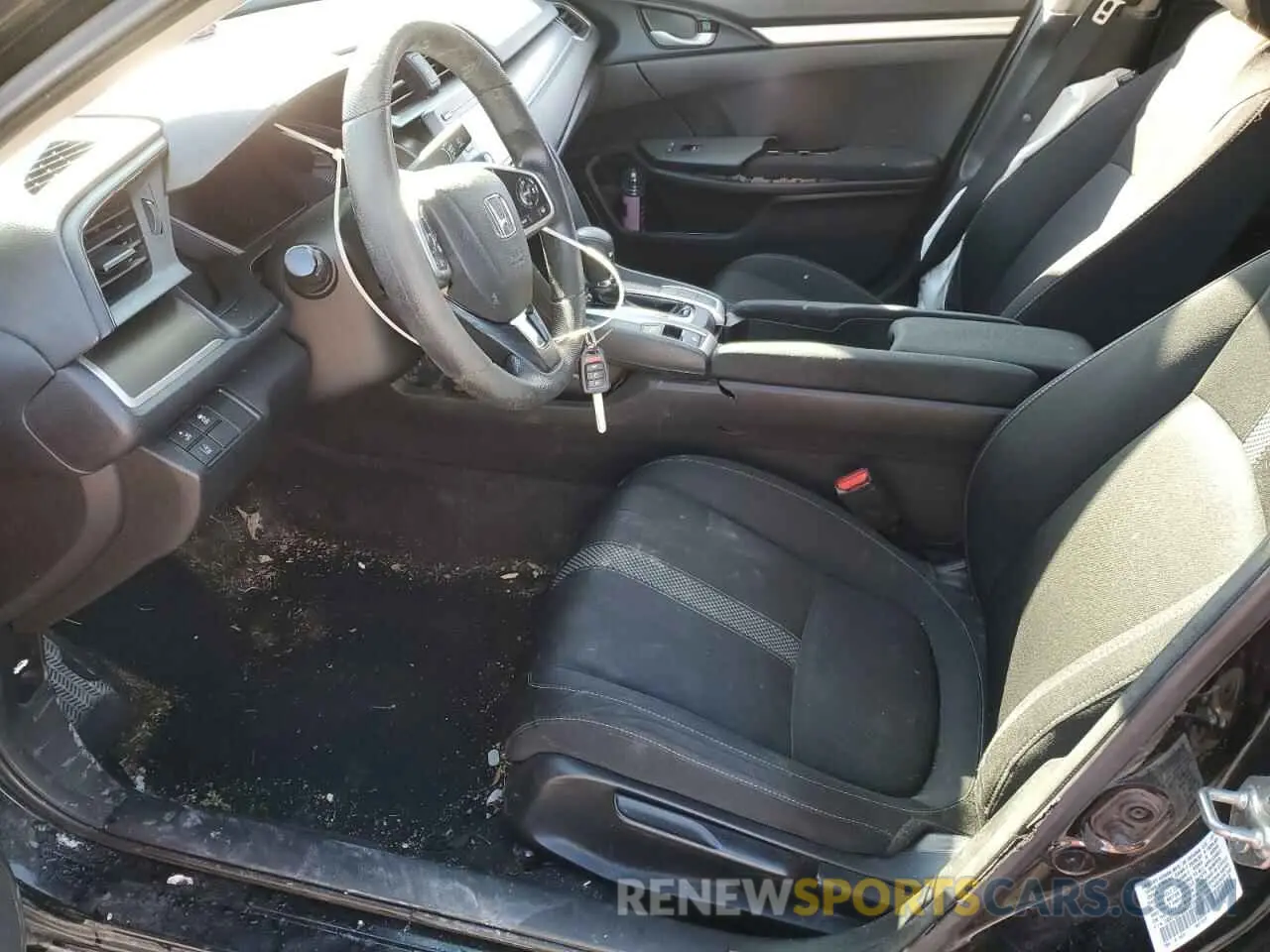 7 fotografías del automóvil dañado 19XFC2F69KE012618 HONDA CIVIC 2019