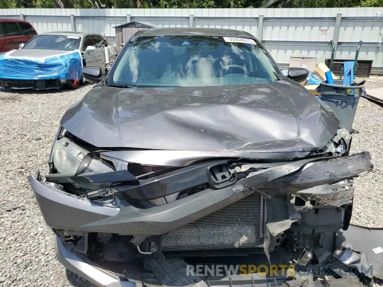 5 fotografías del automóvil dañado 19XFC2F69KE019262 HONDA CIVIC 2019