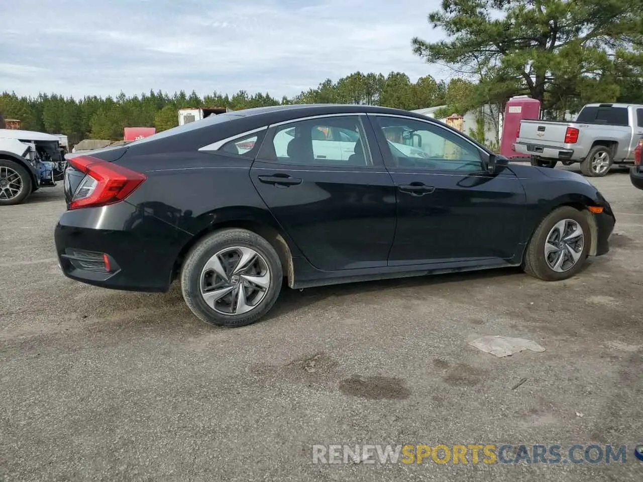 3 fotografías del automóvil dañado 19XFC2F69KE029810 HONDA CIVIC 2019