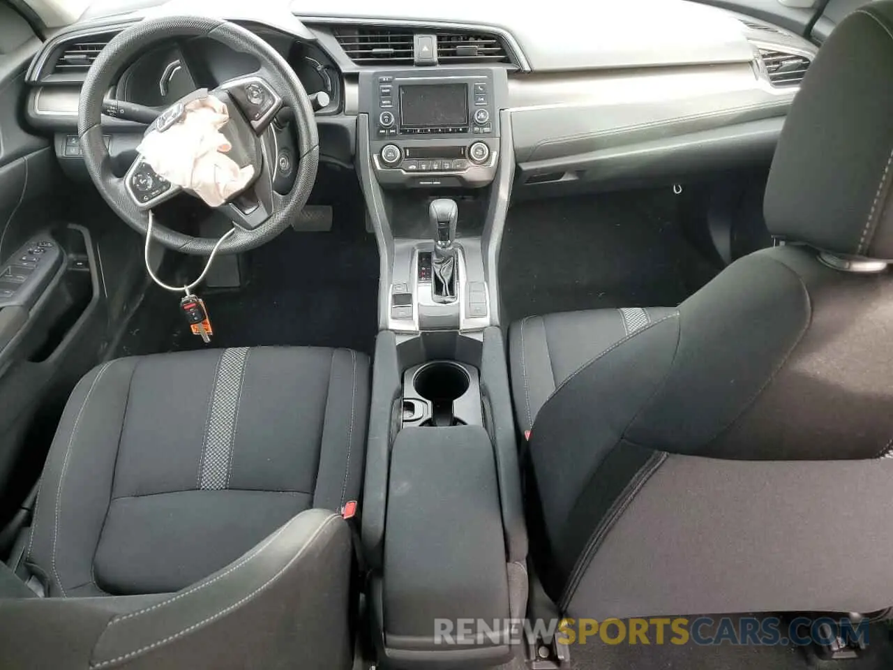 8 fotografías del automóvil dañado 19XFC2F69KE029810 HONDA CIVIC 2019
