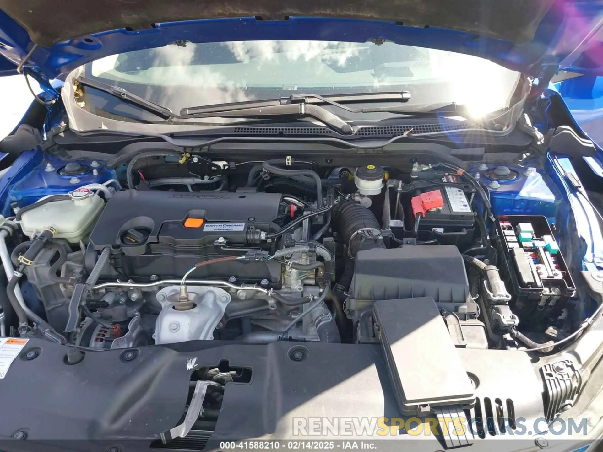 10 fotografías del automóvil dañado 19XFC2F69KE042024 HONDA CIVIC 2019