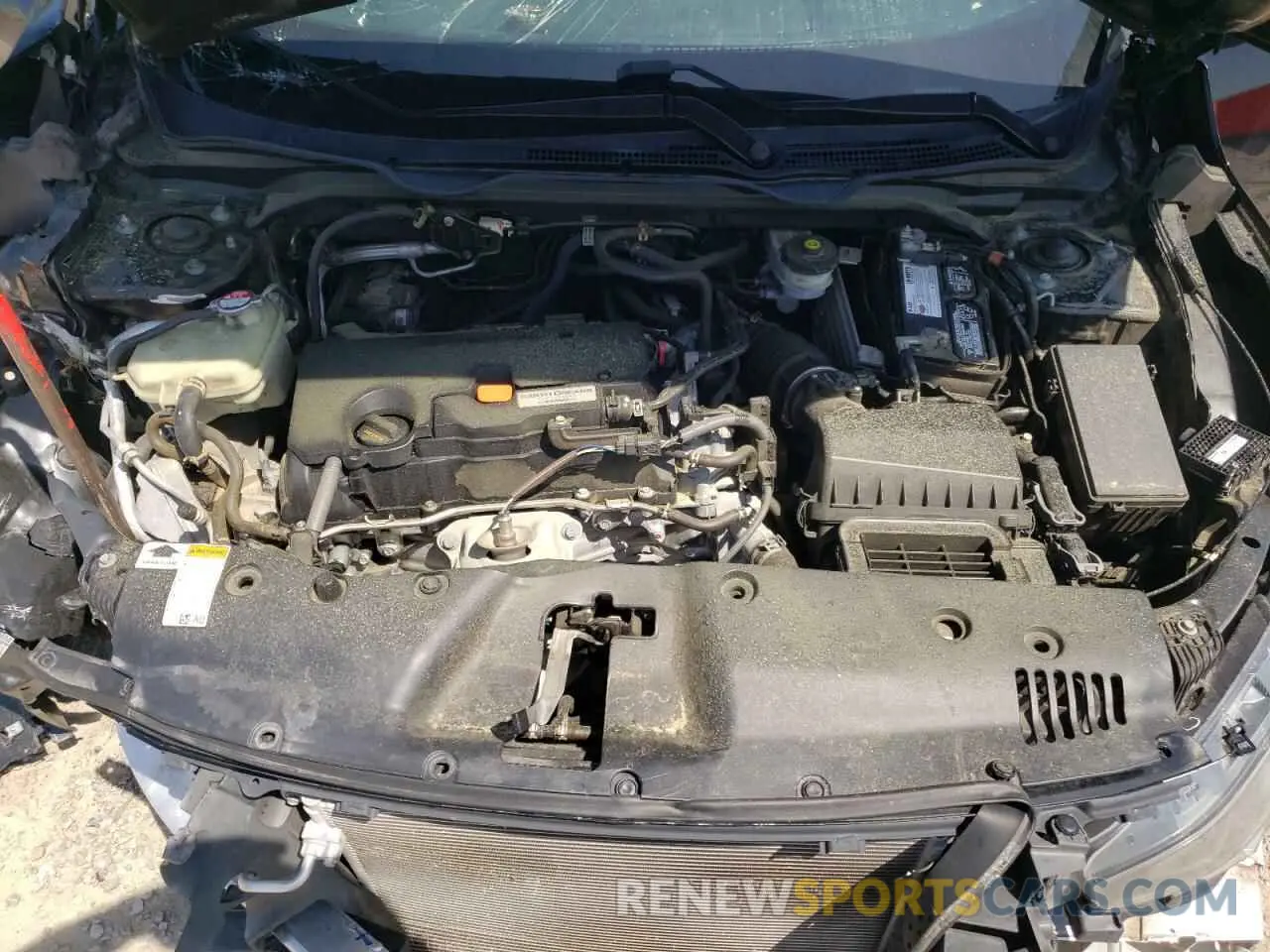 11 fotografías del automóvil dañado 19XFC2F69KE049362 HONDA CIVIC 2019