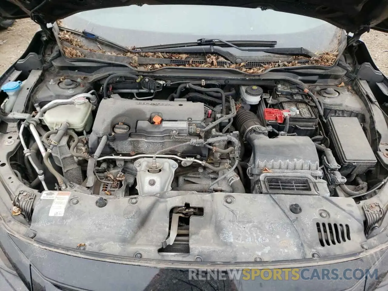 11 fotografías del automóvil dañado 19XFC2F6XKE004169 HONDA CIVIC 2019