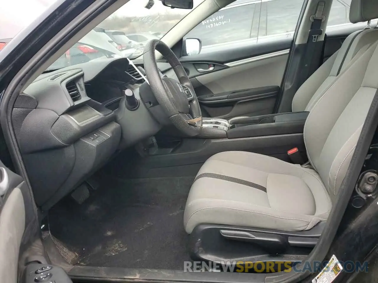 7 fotografías del automóvil dañado 19XFC2F6XKE004169 HONDA CIVIC 2019