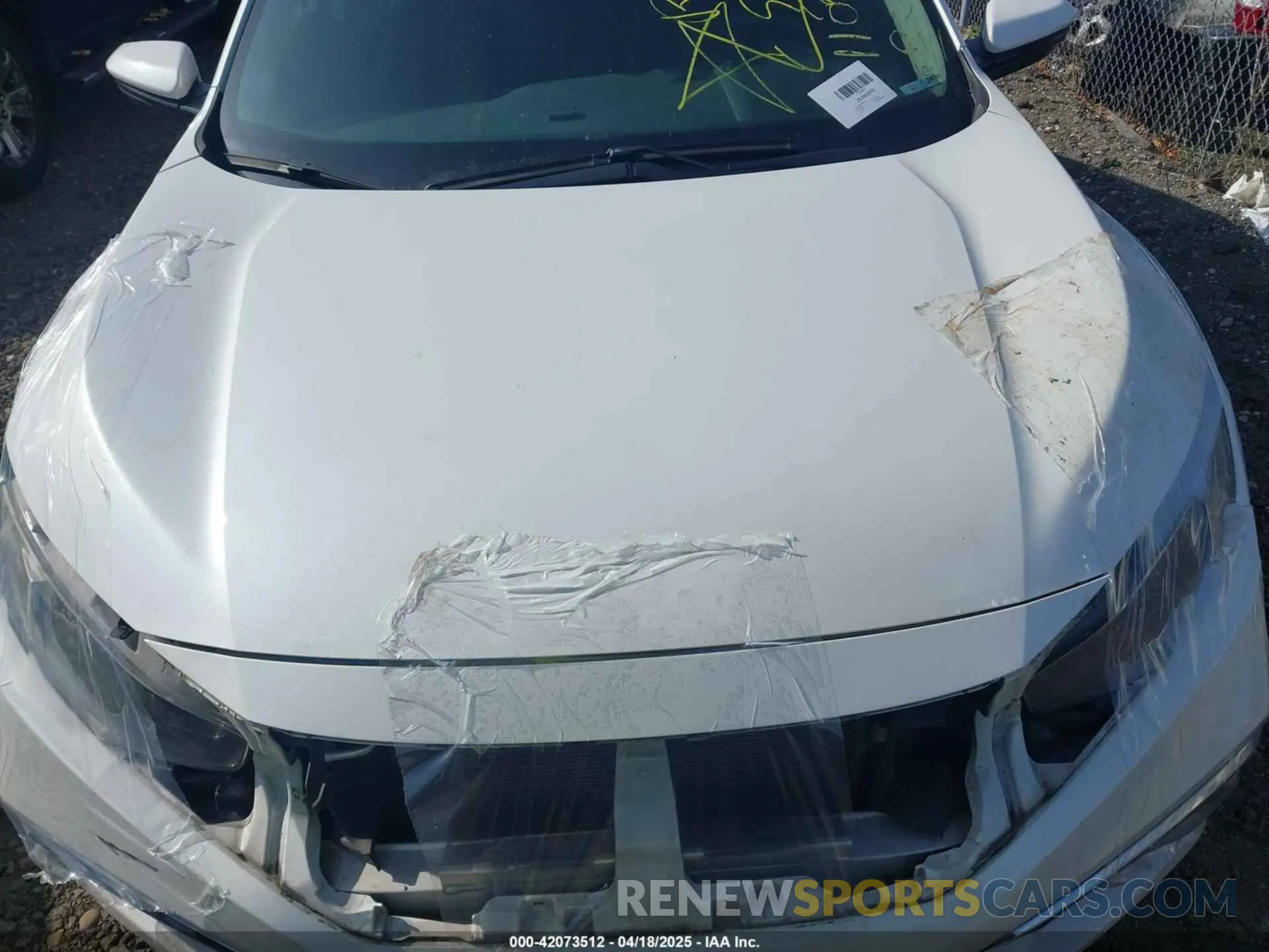 10 fotografías del automóvil dañado 19XFC2F6XKE006228 HONDA CIVIC 2019