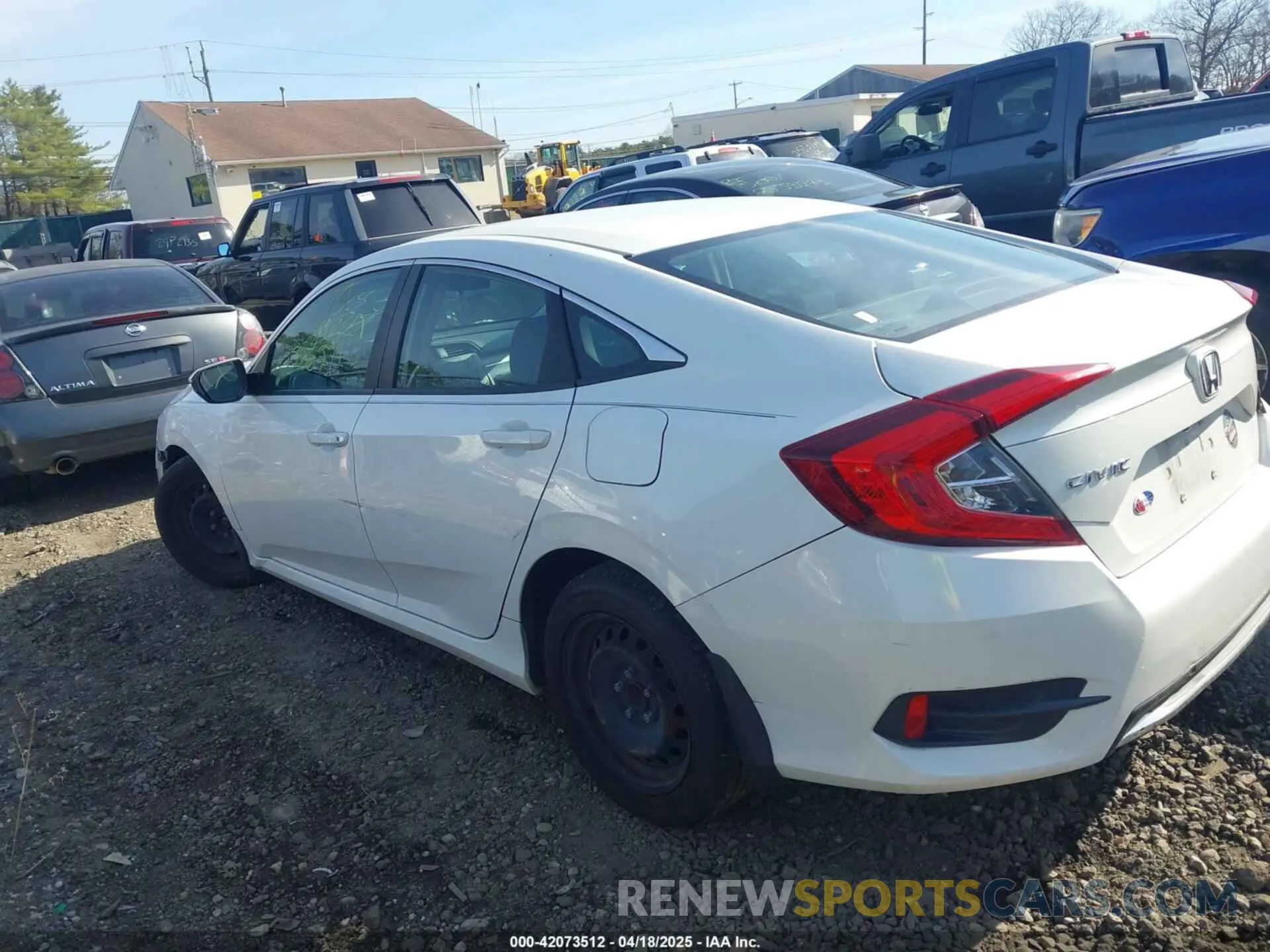 14 fotografías del automóvil dañado 19XFC2F6XKE006228 HONDA CIVIC 2019