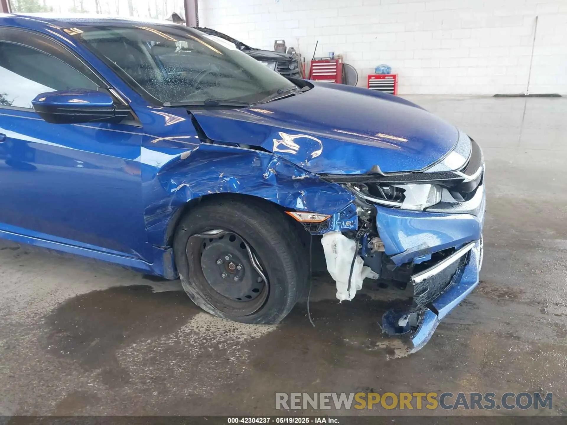 6 fotografías del automóvil dañado 19XFC2F6XKE007850 HONDA CIVIC 2019
