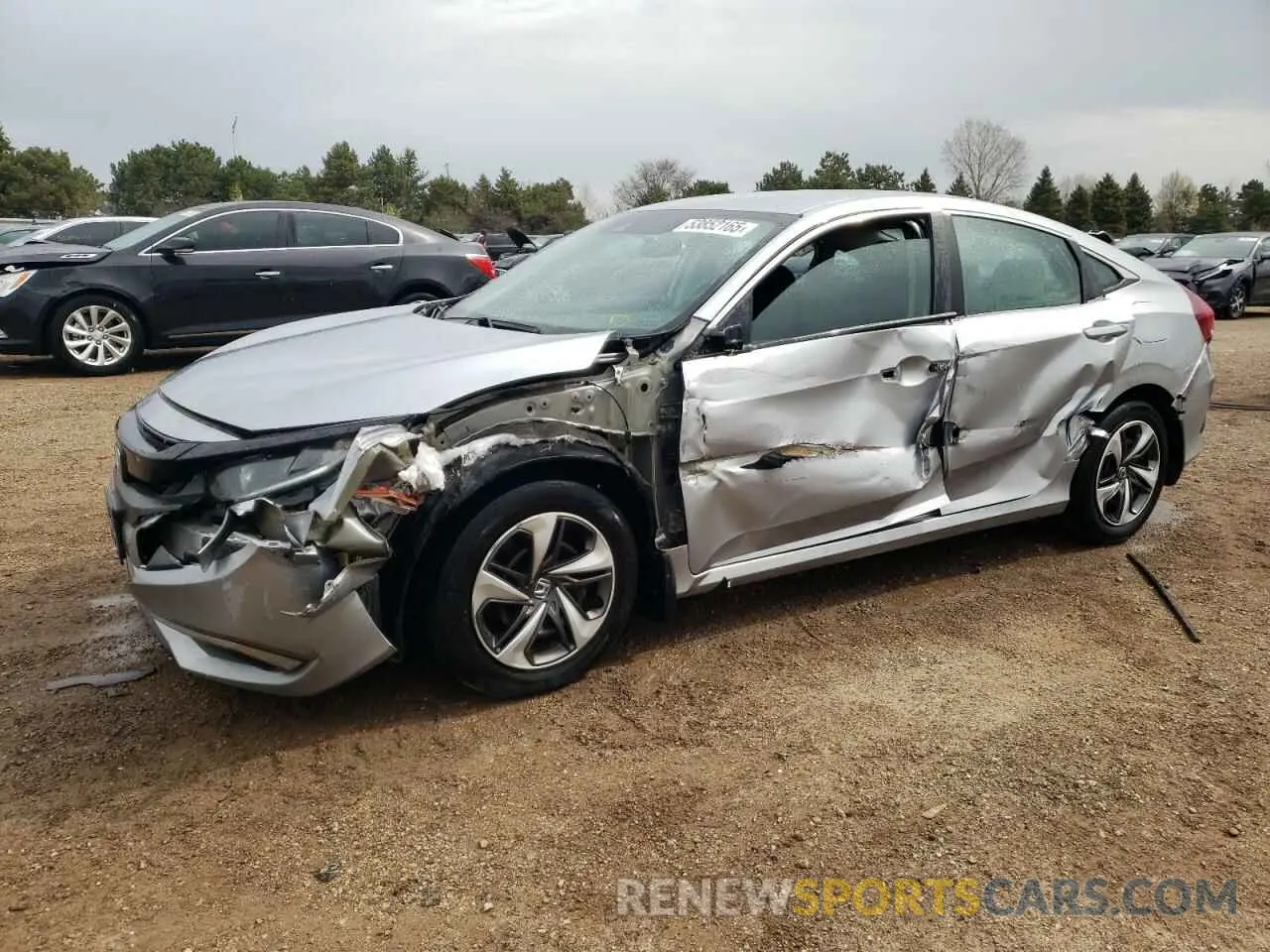 1 fotografías del automóvil dañado 19XFC2F6XKE017326 HONDA CIVIC 2019