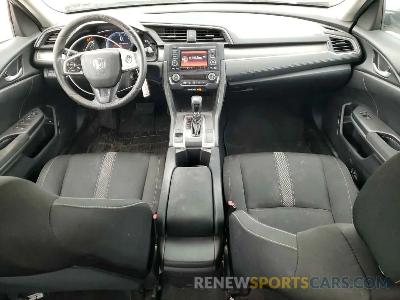 8 fotografías del automóvil dañado 19XFC2F6XKE017326 HONDA CIVIC 2019