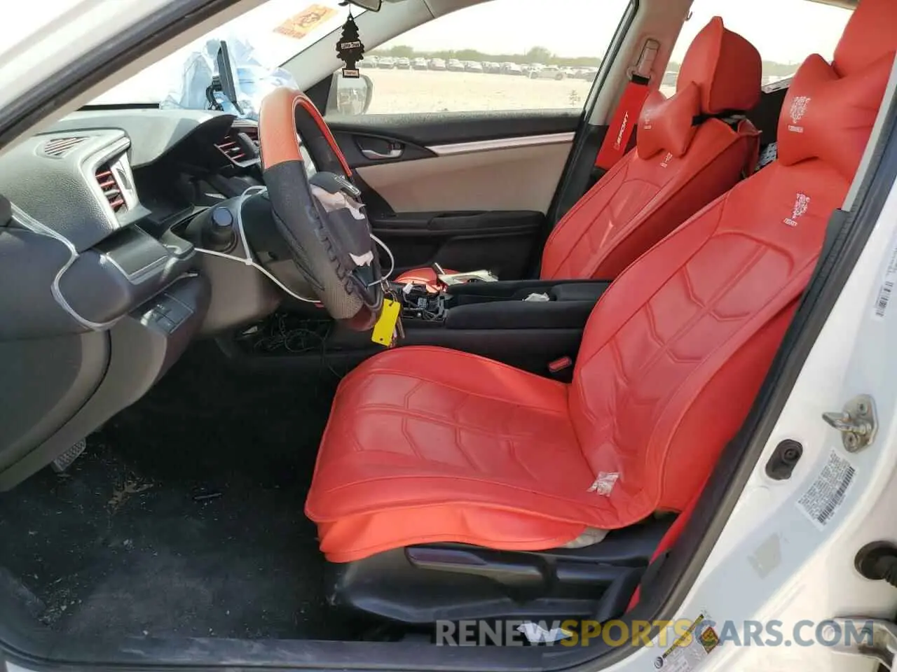 7 fotografías del automóvil dañado 19XFC2F6XKE041111 HONDA CIVIC 2019