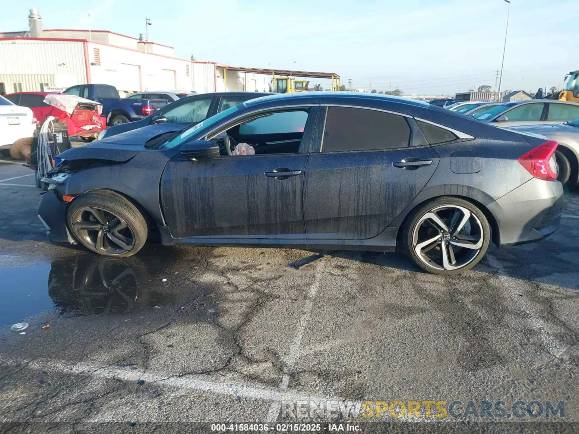 14 fotografías del automóvil dañado 19XFC2F6XKE206039 HONDA CIVIC 2019
