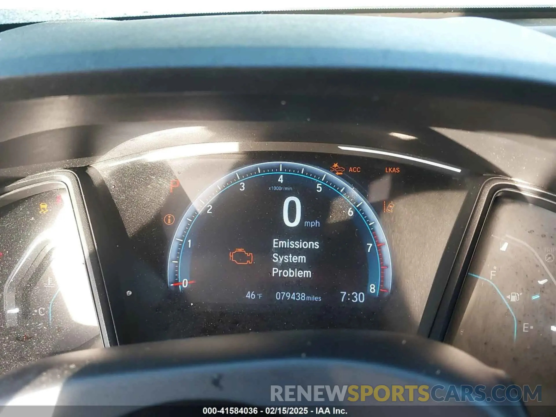 15 fotografías del automóvil dañado 19XFC2F6XKE206039 HONDA CIVIC 2019