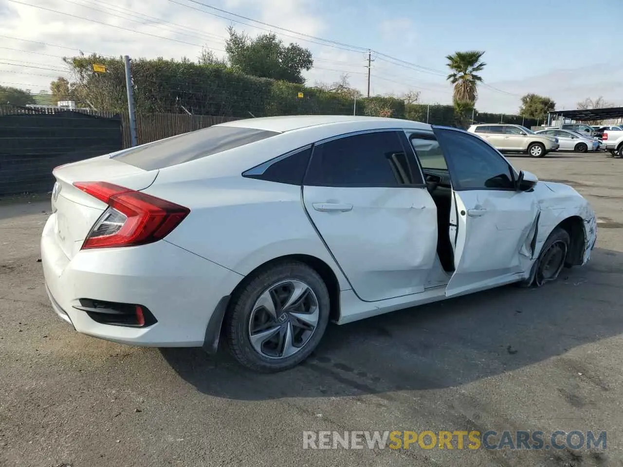 3 fotografías del automóvil dañado 19XFC2F6XKE208731 HONDA CIVIC 2019