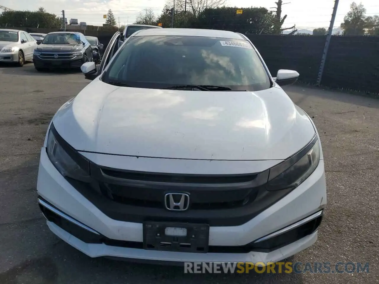 5 fotografías del automóvil dañado 19XFC2F6XKE208731 HONDA CIVIC 2019