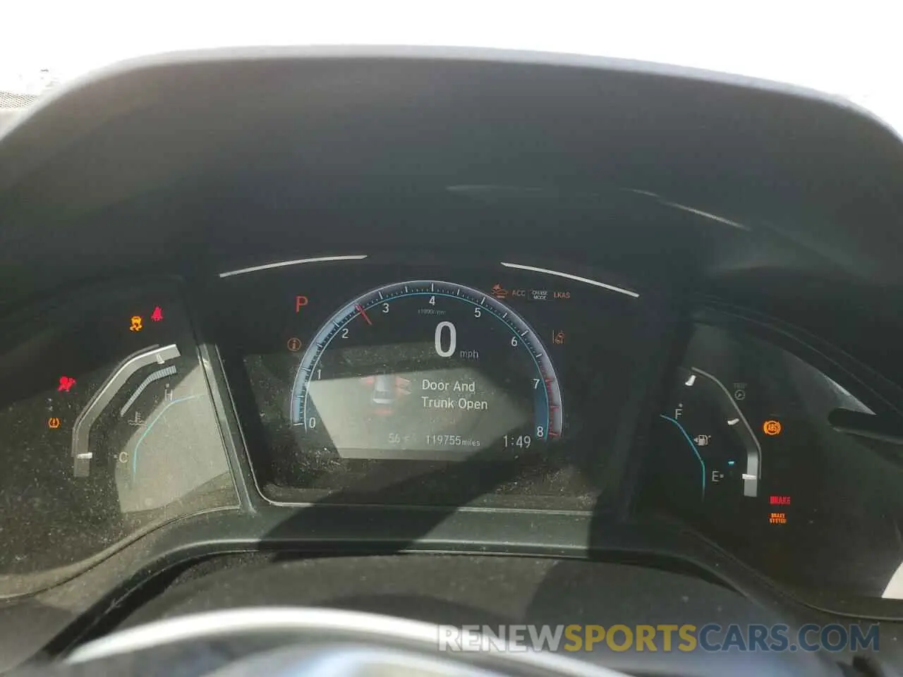 9 fotografías del automóvil dañado 19XFC2F6XKE208731 HONDA CIVIC 2019