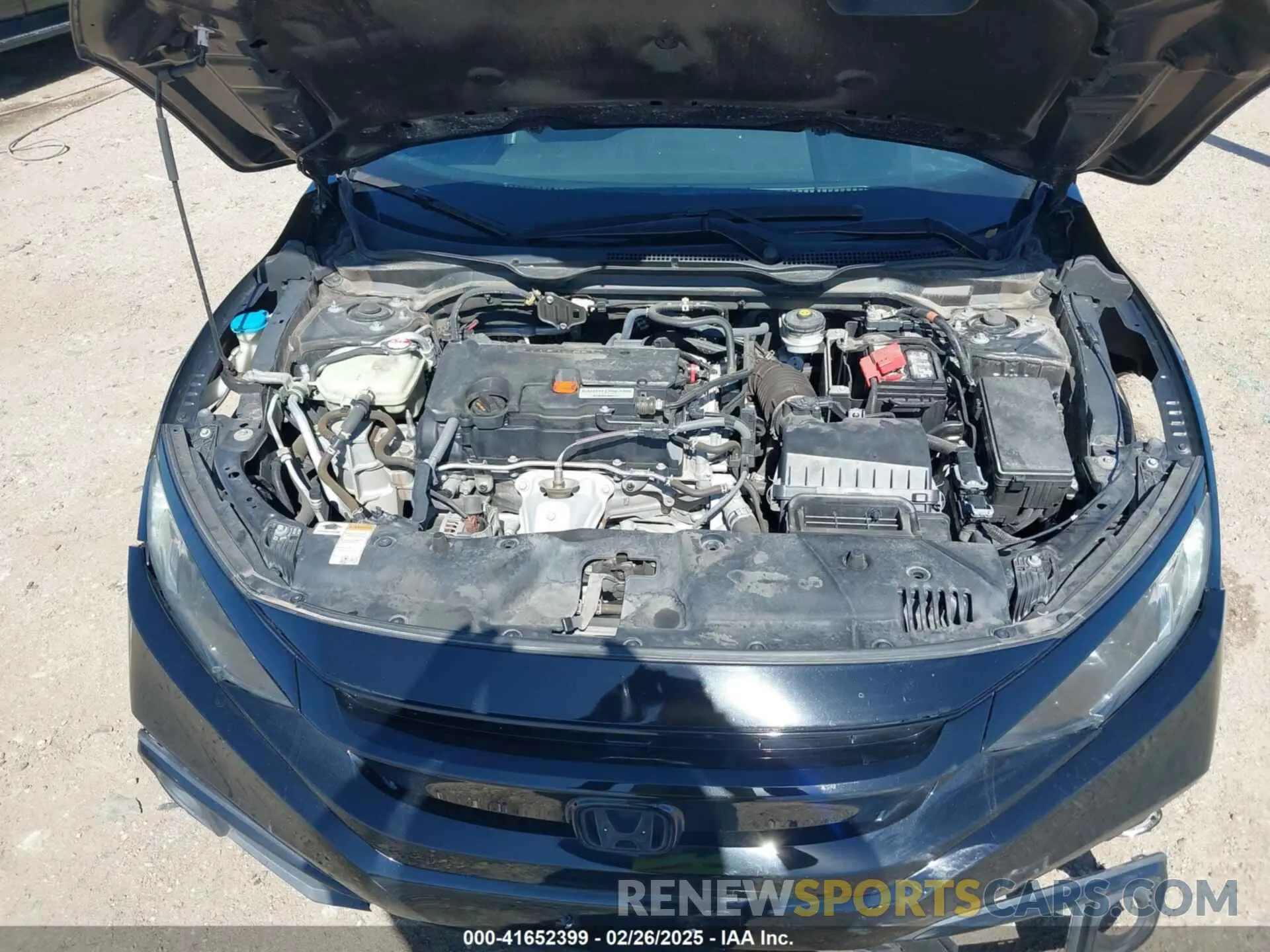 10 fotografías del automóvil dañado 19XFC2F80KE049879 HONDA CIVIC 2019