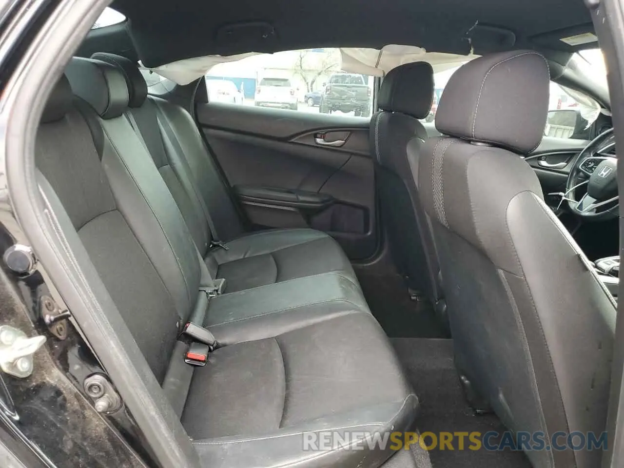 10 fotografías del automóvil dañado 19XFC2F81KE007303 HONDA CIVIC 2019