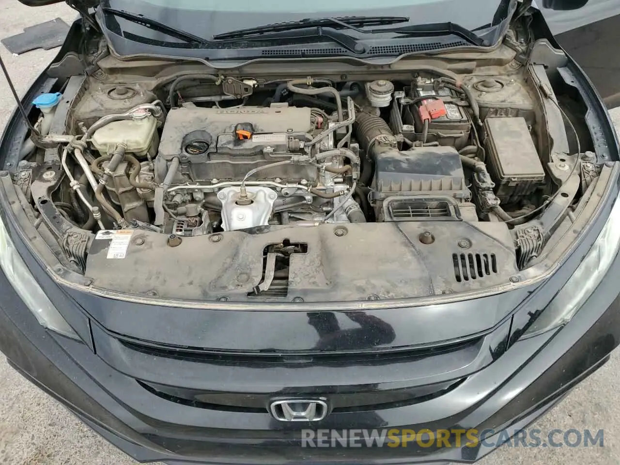 13 fotografías del automóvil dañado 19XFC2F81KE007303 HONDA CIVIC 2019