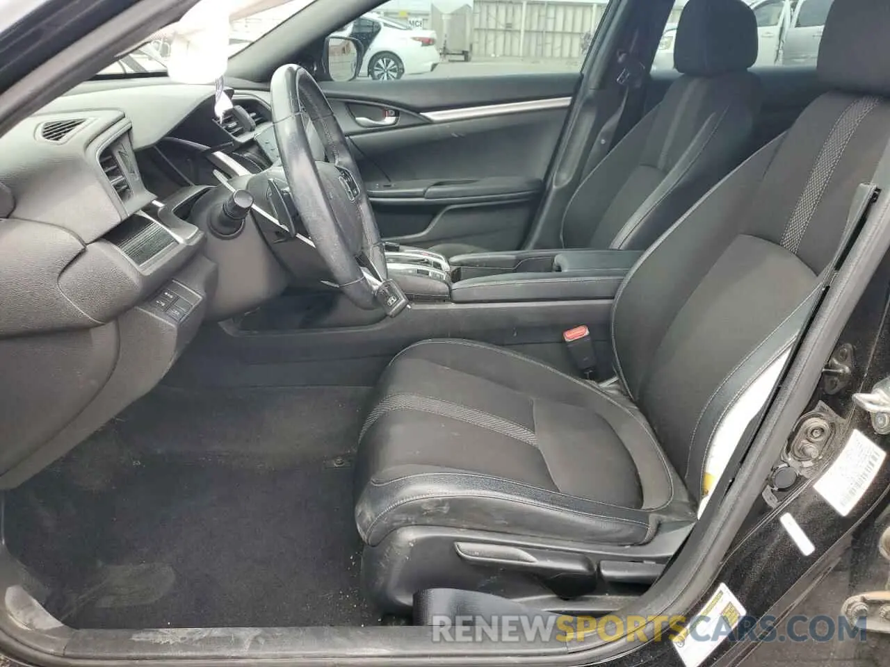 7 fotografías del automóvil dañado 19XFC2F81KE007303 HONDA CIVIC 2019