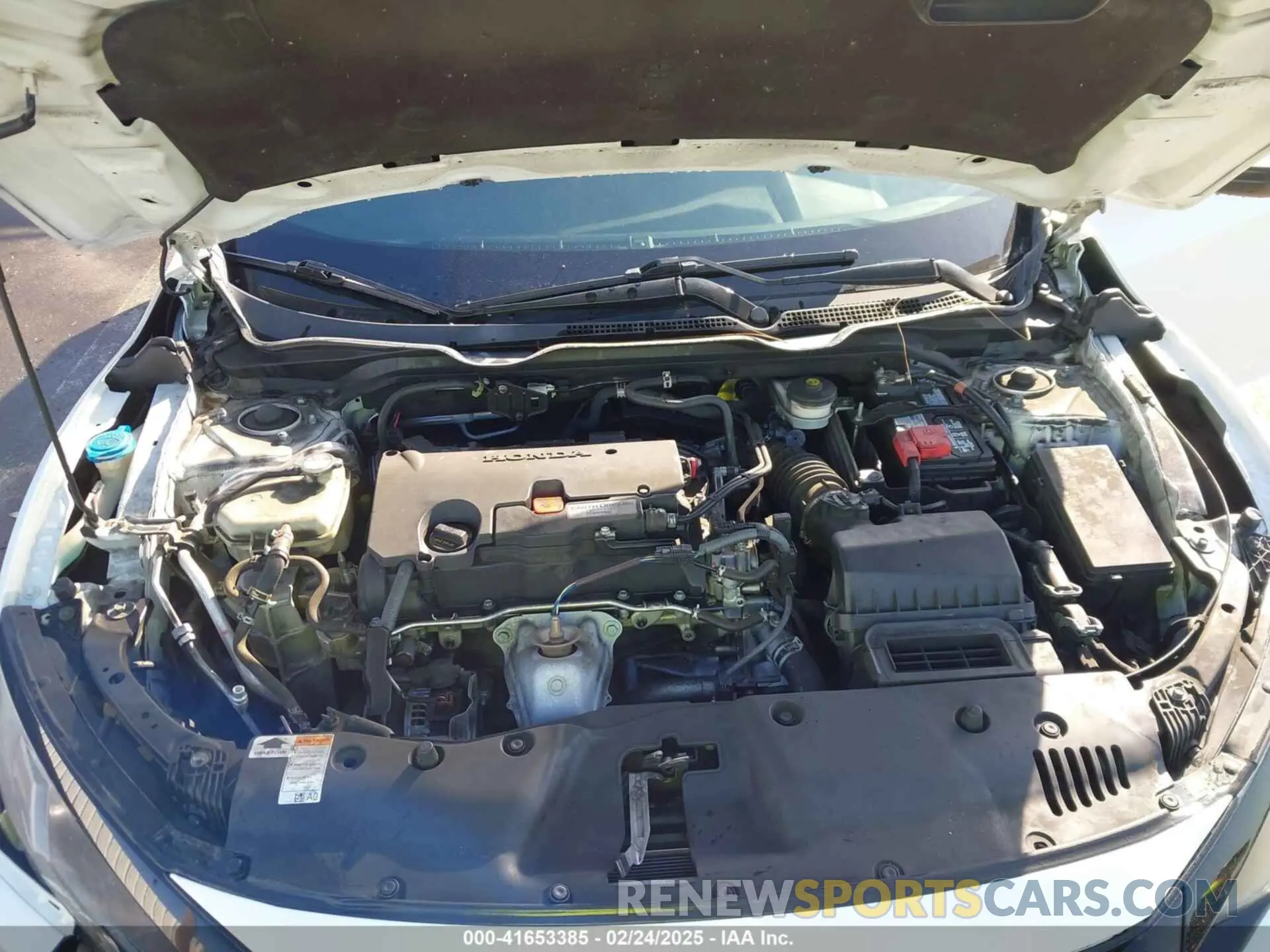 10 fotografías del automóvil dañado 19XFC2F81KE204519 HONDA CIVIC 2019